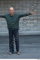 Whole Body Man T poses White Casual Standing Street photo references
